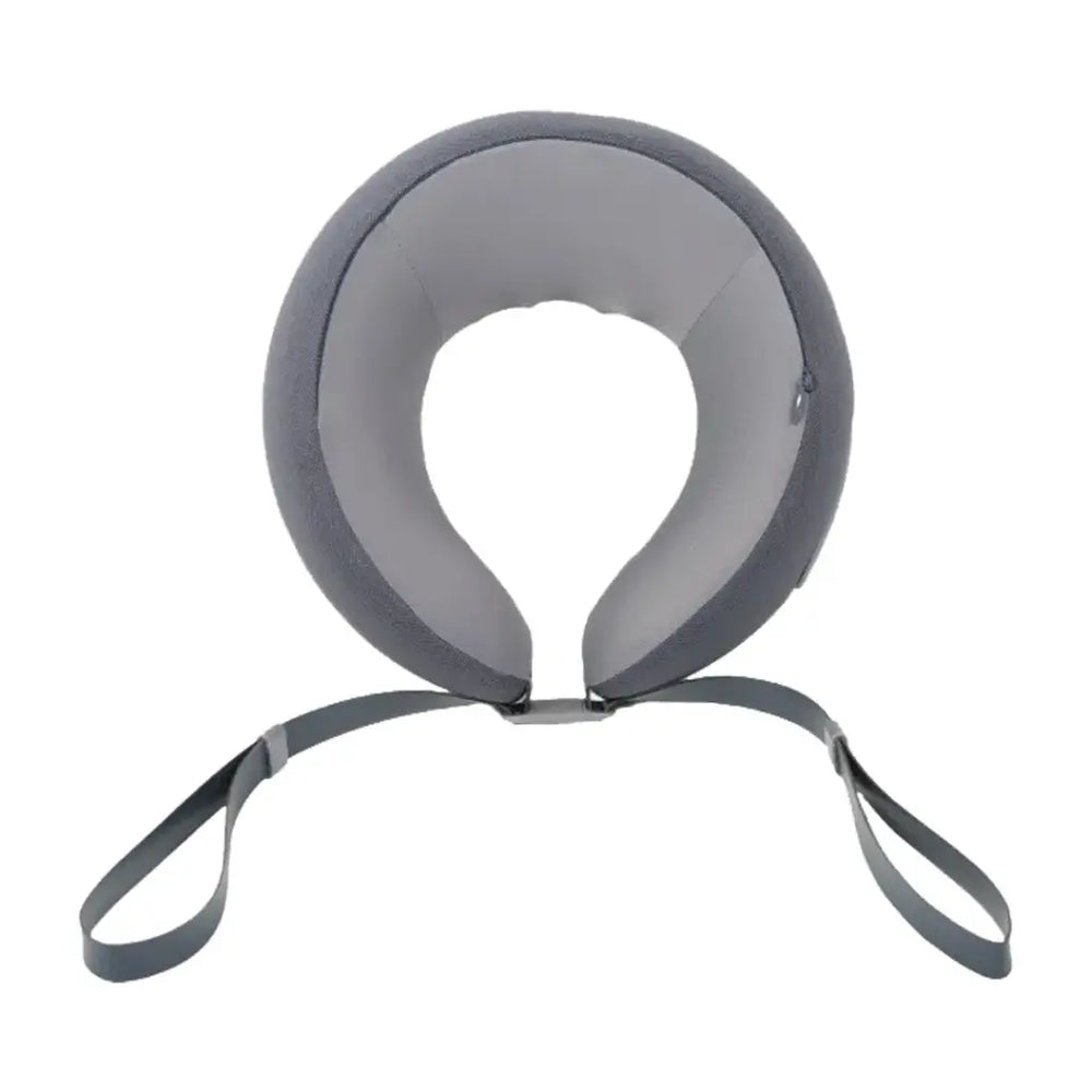 Green Lion Ergonomic Pillow with Neck Massager Function – Gray-Flash Zone Electronics فلاش زون للالكترونيات