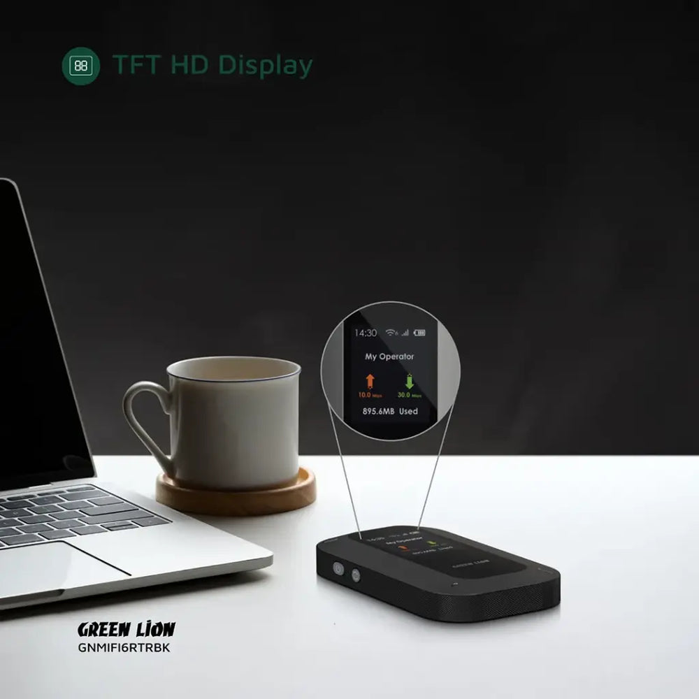 Green Lion Portable MiFi Router-Flash Zone Electronics فلاش زون للالكترونيات