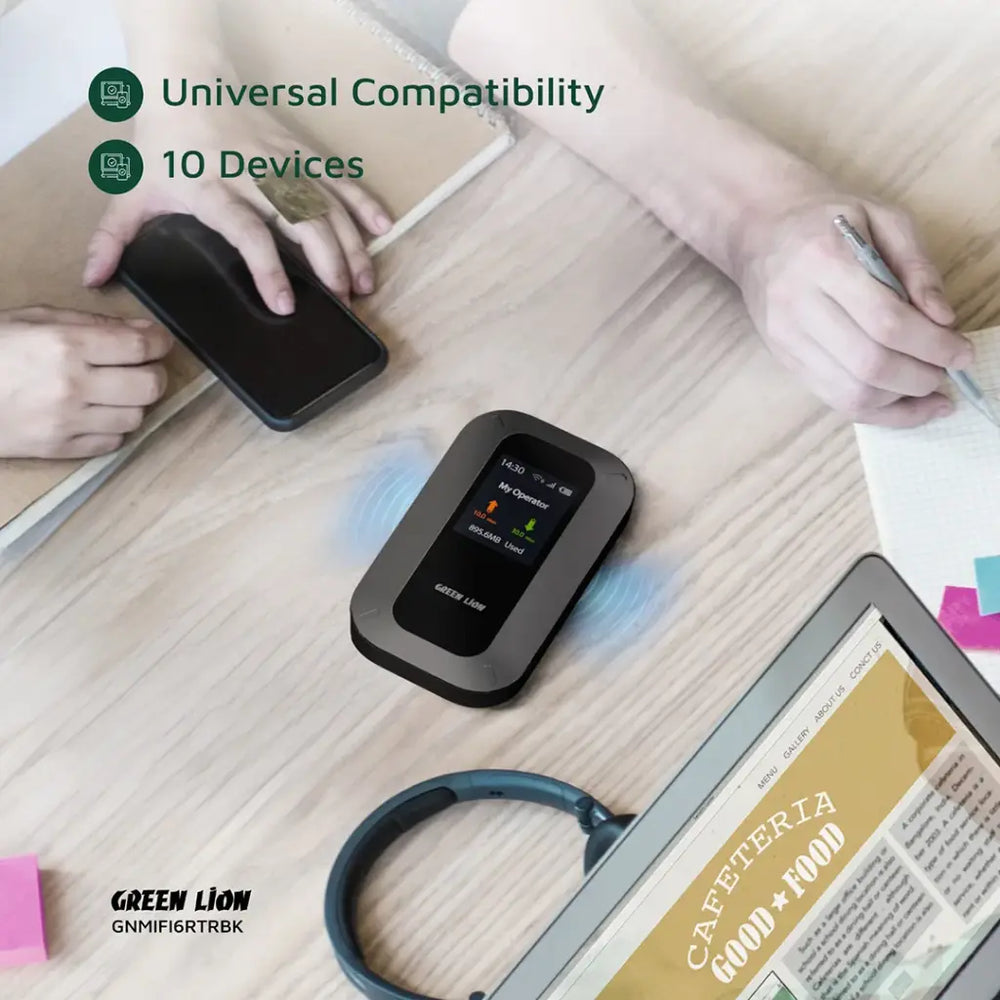 Green Lion Portable MiFi Router-Flash Zone Electronics فلاش زون للالكترونيات