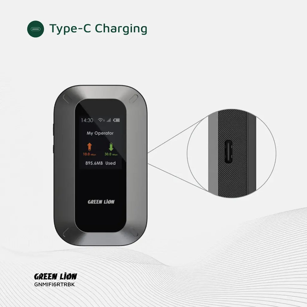 Green Lion Portable MiFi Router-Flash Zone Electronics فلاش زون للالكترونيات