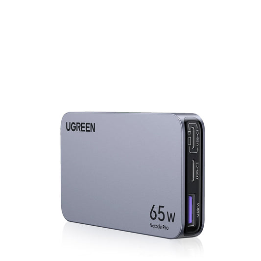 UGREEN Nexode RG 65W 3-Port GaN Fast Charger-Flash Zone Electronics فلاش زون للالكترونيات