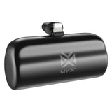 MYX POCKET POWER BANK 5K Lightning WITH FOLDING STAND MY106 (For iPhones)-Flash Zone Electronics فلاش زون للالكترونيات