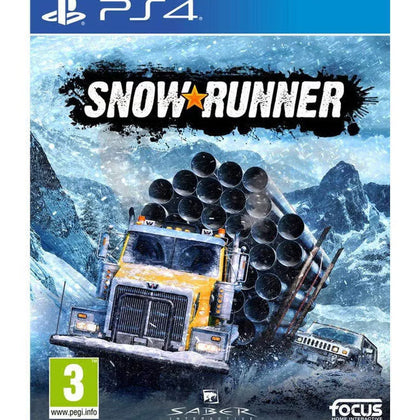 SnowRunner – PS4 Disc-Flash Zone Electronics فلاش زون للالكترونيات