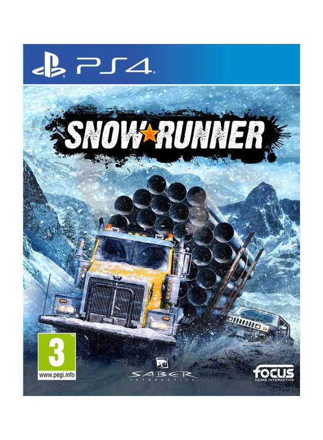 SnowRunner – PS4 Disc-Flash Zone Electronics فلاش زون للالكترونيات