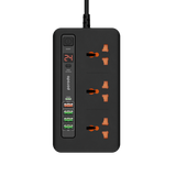 Porodo Multi-Port Power HUB 4 USBA/USB-C Ultimate Home & Office Kit 2M-Flash Zone Electronics فلاش زون للالكترونيات