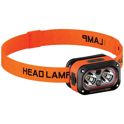 Porodo Wave-Sensor Rechargeable LED Headlamp-Flash Zone Electronics فلاش زون للالكترونيات