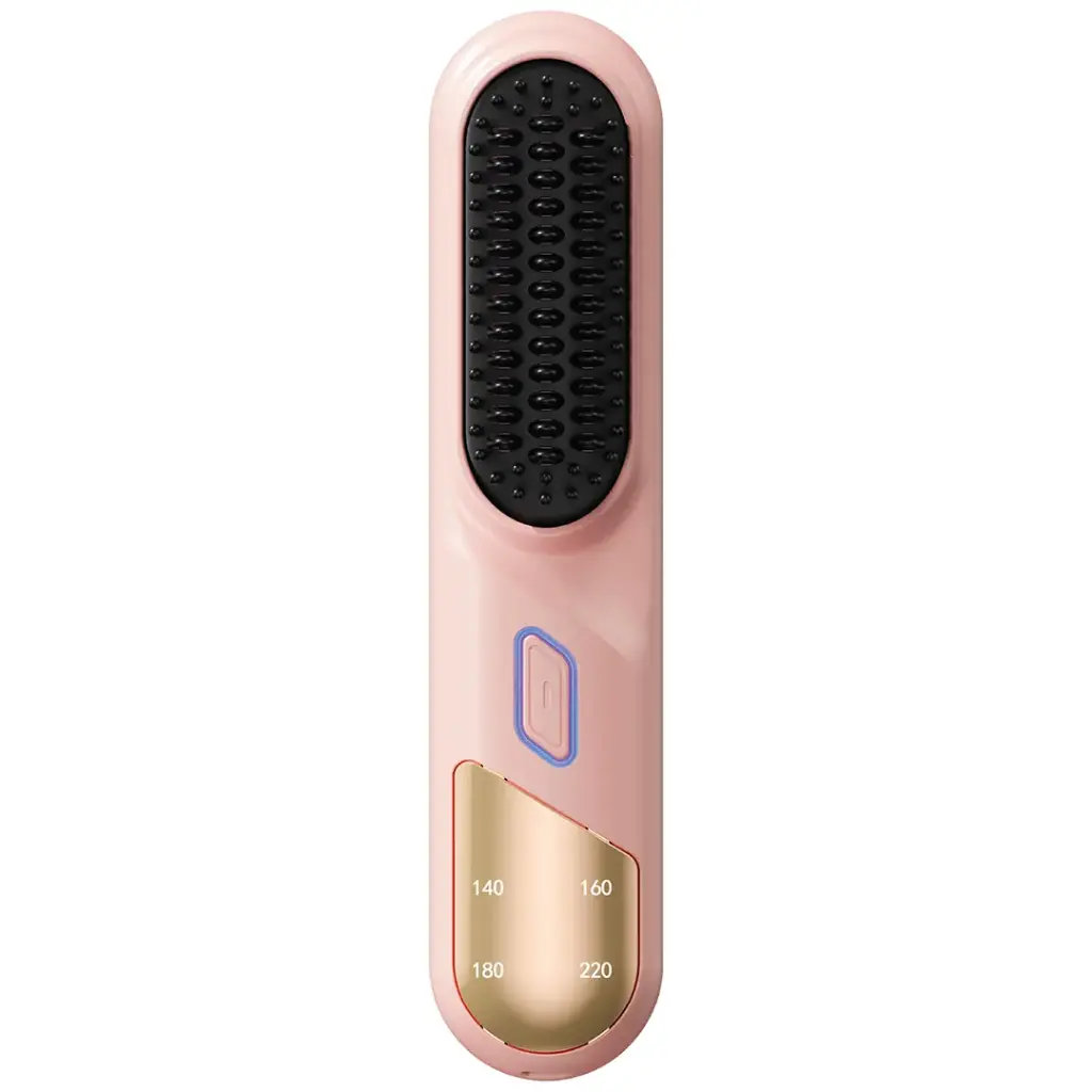 Porodo Cordless Straightening Comb – Pink-Flash Zone Electronics فلاش زون للالكترونيات