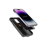 Porodo Wireless Charging Battery Case 5000mAh for iPhone 14 Pro Max – Black-Flash Zone Electronics فلاش زون للالكترونيات