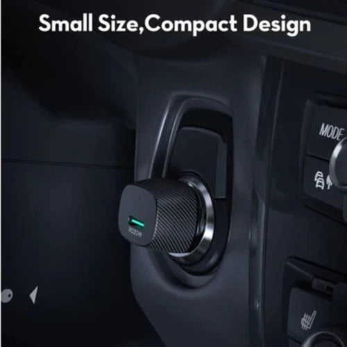 RAVPOWER PD Pioneer 20W USB‑C Fast Car Charger – 1-Port 20W PD Car Adapter (Black)-Flash Zone Electronics فلاش زون للالكترونيات