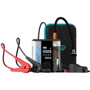 Powerology PPO47 8800 mAh Jump Start & Air Compressor – Portable Car Emergency Booster with 150 PSI Inflator & Power Bank-Flash Zone Electronics فلاش زون للالكترونيات