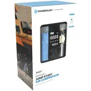 Powerology PPO47 8800 mAh Jump Start & Air Compressor – Portable Car Emergency Booster with 150 PSI Inflator & Power Bank-Flash Zone Electronics فلاش زون للالكترونيات