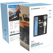 Powerology PPO47 8800 mAh Jump Start & Air Compressor – Portable Car Emergency Booster with 150 PSI Inflator & Power Bank-Flash Zone Electronics فلاش زون للالكترونيات