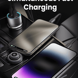 Moxedo Lite 38W Car Charger PD 3.0 Dual USB‑C & USB‑A Port-Flash Zone Electronics فلاش زون للالكترونيات