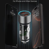 Moxedo Lite 38W Car Charger PD 3.0 Dual USB‑C & USB‑A Port-Flash Zone Electronics فلاش زون للالكترونيات