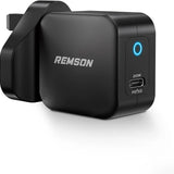Remson Power Delivery Primo Plug 20W Wall PD Charger – Black-Flash Zone Electronics فلاش زون للالكترونيات