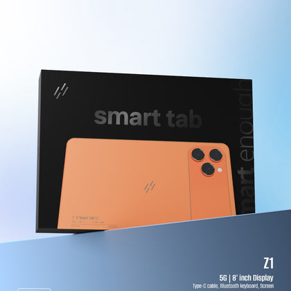 Z1 Smart Tab 8GB RAM + 512GB Storage – 8-Inch Android 16 Tablet, 5G, 8000mAh-Flash Zone Electronics فلاش زون للالكترونيات