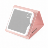 Porodo Lily LED Portable Tri-Fold Makeup Mirror-Flash Zone Electronics فلاش زون للالكترونيات
