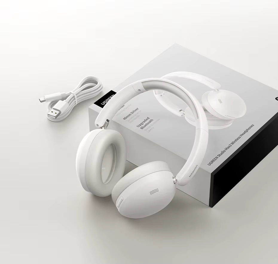UGREEN Studio Max2 Wireless Headphones-Flash Zone Electronics فلاش زون للالكترونيات