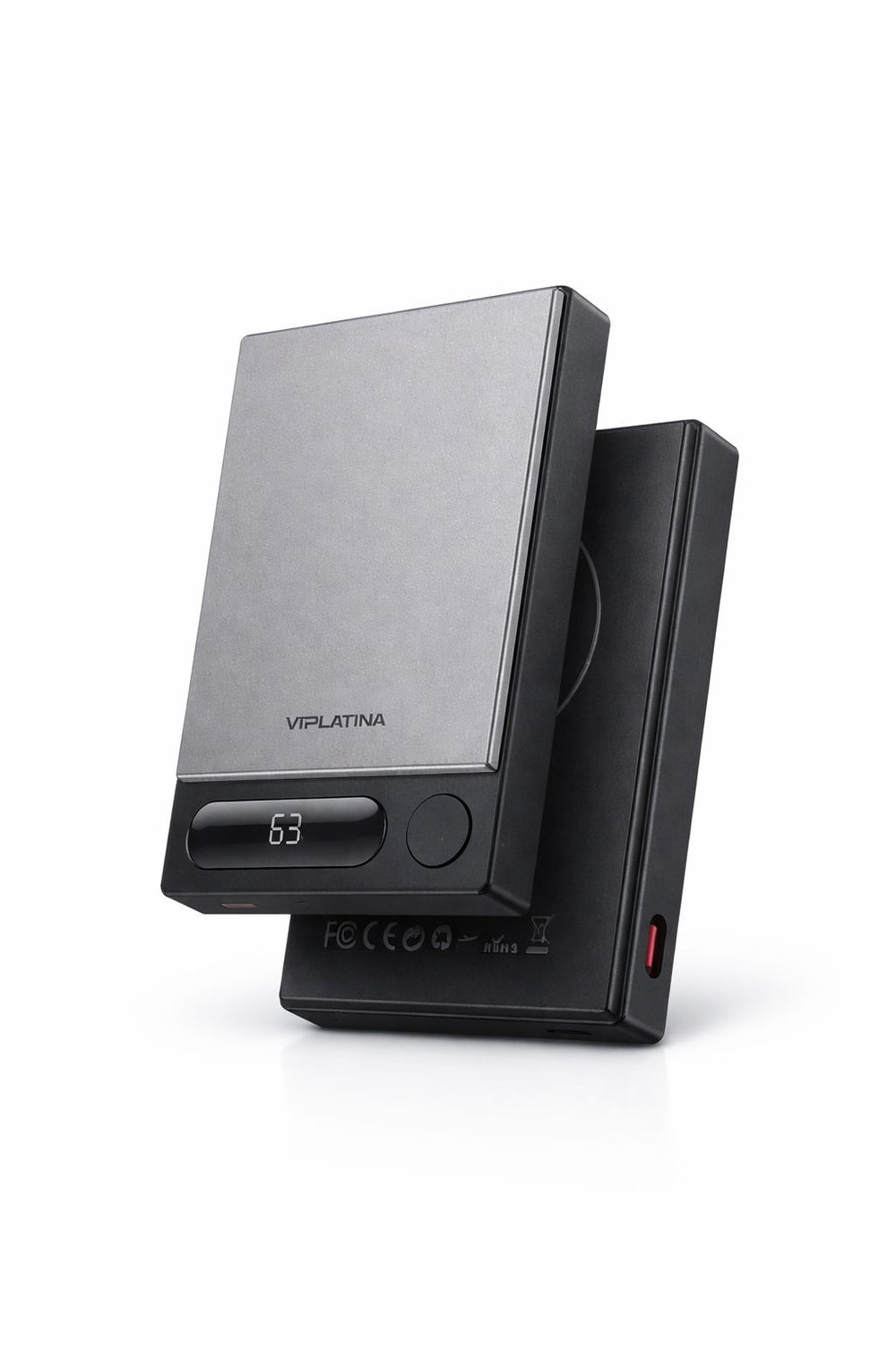 Viplatine VP23 Power Bank 10000mAh with Digital Display & 15W Wireless Charging-Flash Zone Electronics فلاش زون للالكترونيات