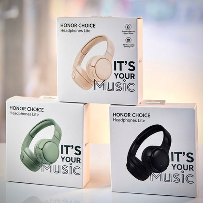 HONOR Choice Headphones Lite – Lightweight Wireless Earbuds with Balanced Sound-Flash Zone Electronics فلاش زون للالكترونيات