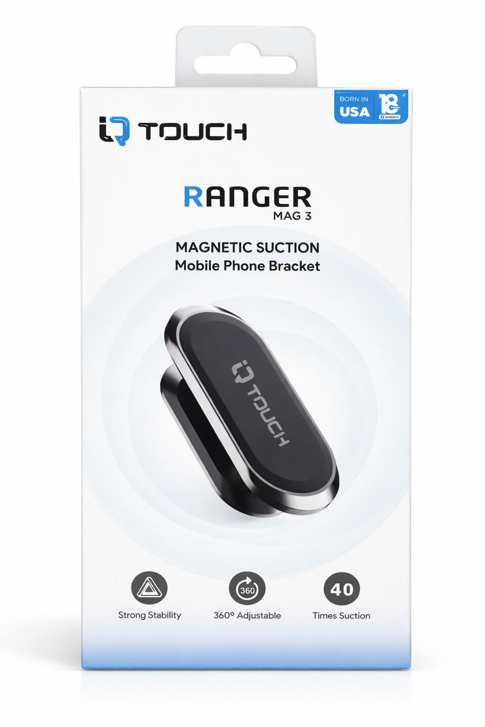 IQ Touch - Magnetic Suction Mobile Phone Bracket – Strong Grip & 360° Rotation-Flash Zone Electronics فلاش زون للالكترونيات