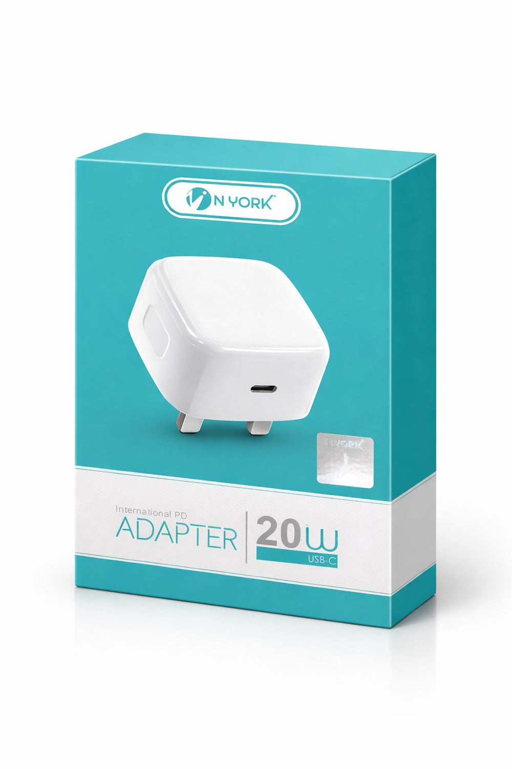 NYORK 20W USB‑C Power Adapter – Fast Charging PD Wall Charger-Flash Zone Electronics فلاش زون للالكترونيات
