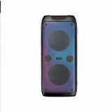 BS-102 Dual 8-Inch Wireless Bluetooth Speaker with USB/TF/FM/AUX & Mic – 3000mAh Battery-Flash Zone Electronics فلاش زون للالكترونيات