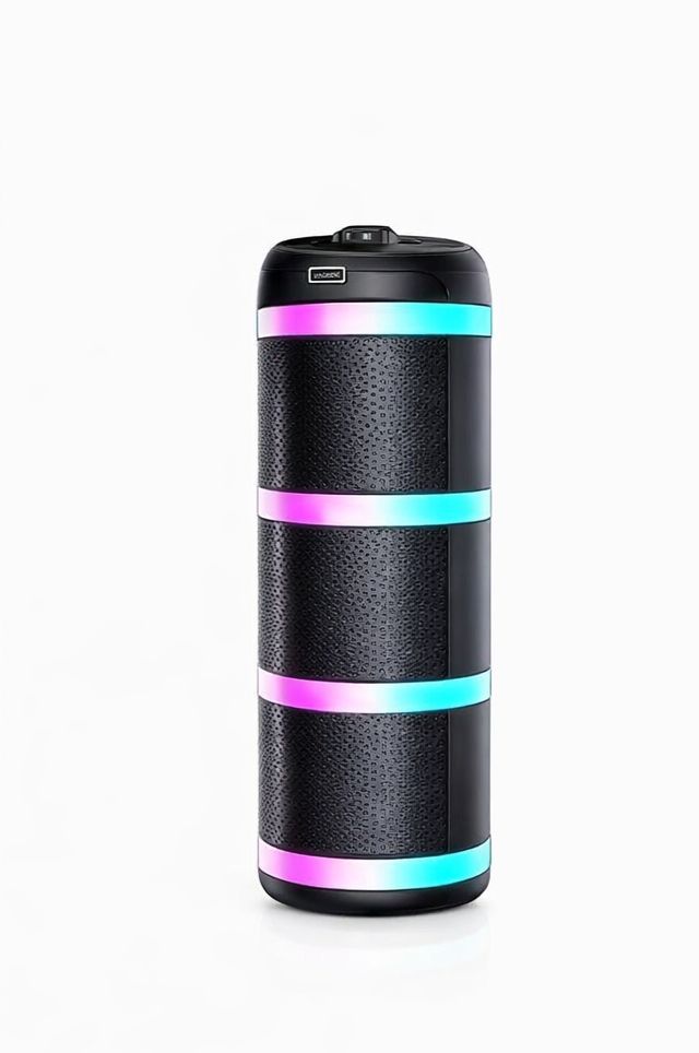BS-111 Party Box Wireless Bluetooth Speaker with Powerful Bass & Multi-Input Support-Flash Zone Electronics فلاش زون للالكترونيات