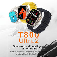 Load image into Gallery viewer, T800 Ultra 2 Big Screen Smart Watch 1.99 inch 5PCS Combo Offer Bluetooth Call Men Women Sports Wireless Charging Smartwatch-Flash Zone Electronics             فلاش زون للالكترونيات
