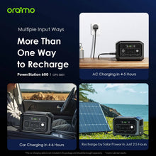 Load image into Gallery viewer, Oraimo PowerStation 600 Portable Power Supply – 600W Backup Battery Generator-Flash Zone Electronics فلاش زون للالكترونيات
