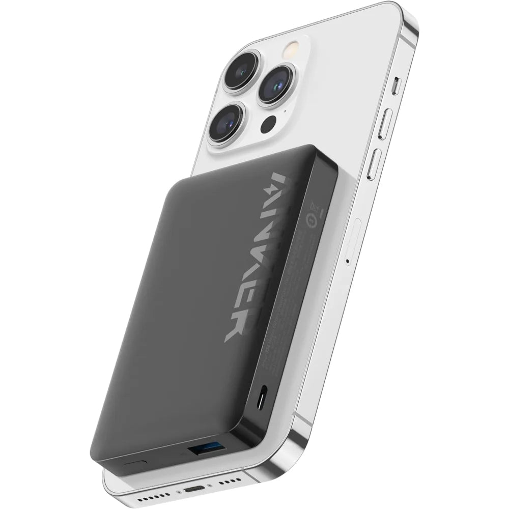 Anker 334 Mago PowerCore 10K – Magnetic Wireless Charging Power Bank-Flash Zone Electronics فلاش زون للالكترونيات