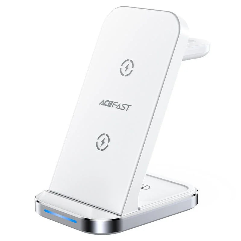 ACEFAST E15 Desktop 3-in-1 Wireless Charging Holder – Fast Wireless Charging Stand for Phone, Earbuds & Watch-Flash Zone Electronics فلاش زون للالكترونيات