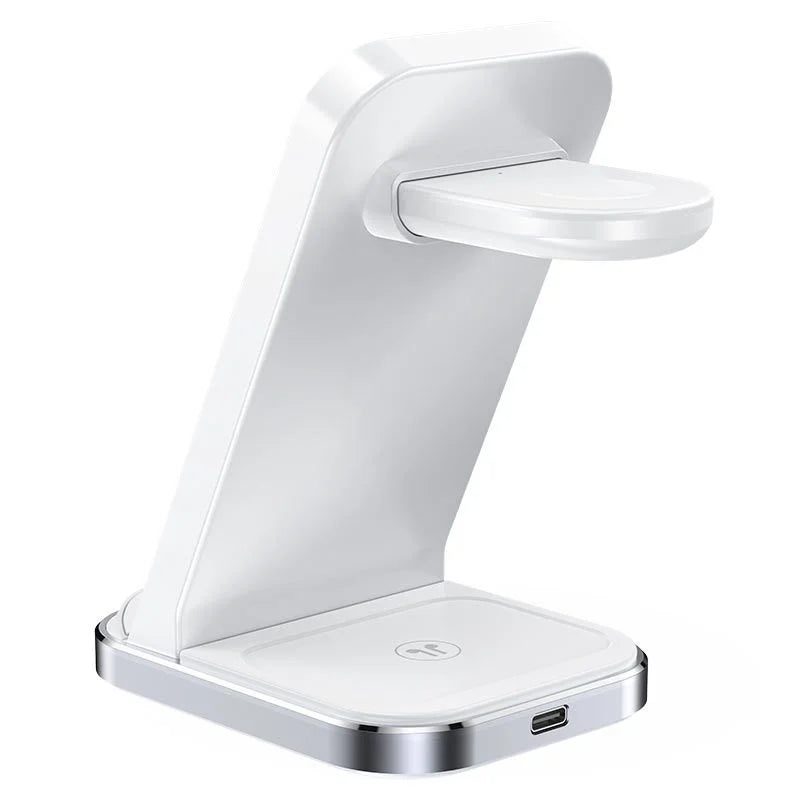 ACEFAST E15 Desktop 3-in-1 Wireless Charging Holder – Fast Wireless Charging Stand for Phone, Earbuds & Watch-Flash Zone Electronics فلاش زون للالكترونيات