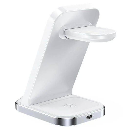 ACEFAST E15 Desktop 3-in-1 Wireless Charging Holder – Fast Wireless Charging Stand for Phone, Earbuds & Watch-Flash Zone Electronics فلاش زون للالكترونيات