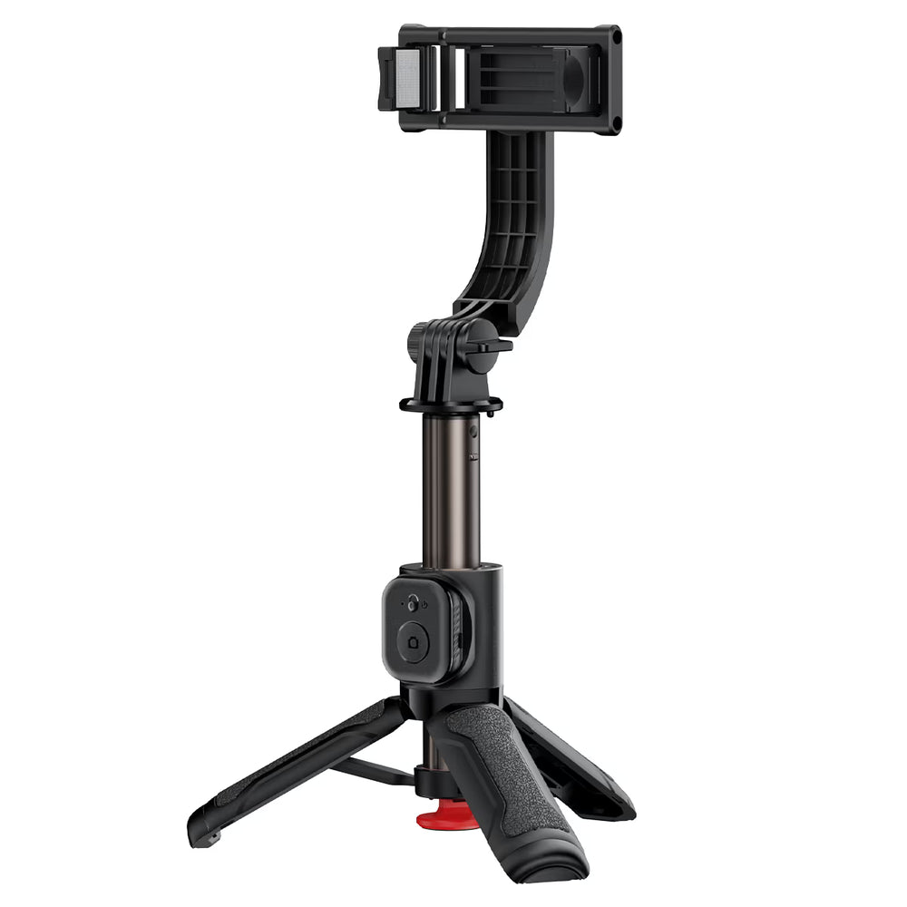 ACEFAST E43 Selfie Stick with Automatic Tripod Black – 63cm Extendable Phone Stand with Detachable Bluetooth Remote-Flash Zone Electronics فلاش زون للالكترونيات