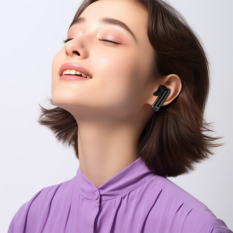 ACEFAST W2 Active Noise Cancelling True Wireless Earbuds - ANC, Black-Flash Zone Electronics فلاش زون للالكترونيات