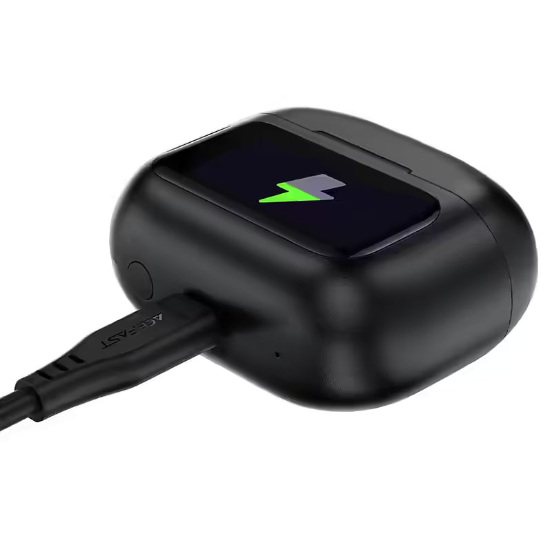 ACEFAST W6 Smart Screen Active Noise Cancelling True Wireless Earbuds