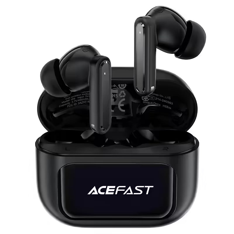 ACEFAST W6 Smart Screen Active Noise Cancelling True Wireless Earbuds