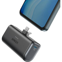 Load image into Gallery viewer, ANKER (5000mAh, 22.5W) Nano Power Bank, Black (ANK-A1653H11-1)
