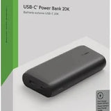 Belkin USB-C Power Bank 20,000mAh – 30W Fast Charging Portable Charger-Flash Zone Electronics فلاش زون للالكترونيات