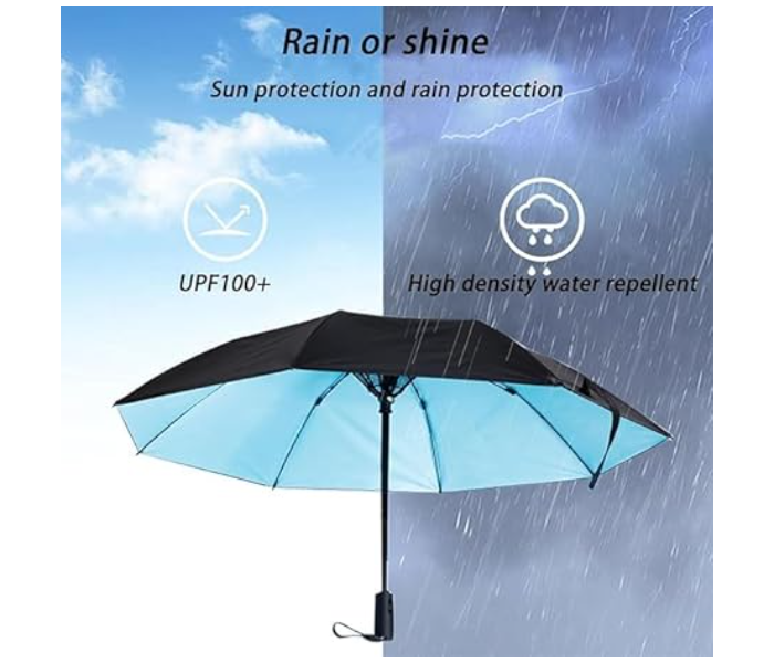 Uv Blocking Umbrella with Fan, 3 in 1 Umbrella with Fan and Mister, Sun Umbrella Uv Protection, Long Handle Cooling Umbrella, For Fishing, Golfing, Patio, Sand, Travel