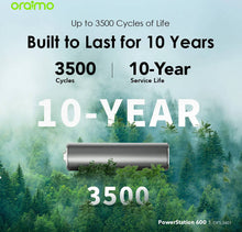 Load image into Gallery viewer, Oraimo PowerStation 600 Portable Power Supply – 600W Backup Battery Generator-Flash Zone Electronics فلاش زون للالكترونيات
