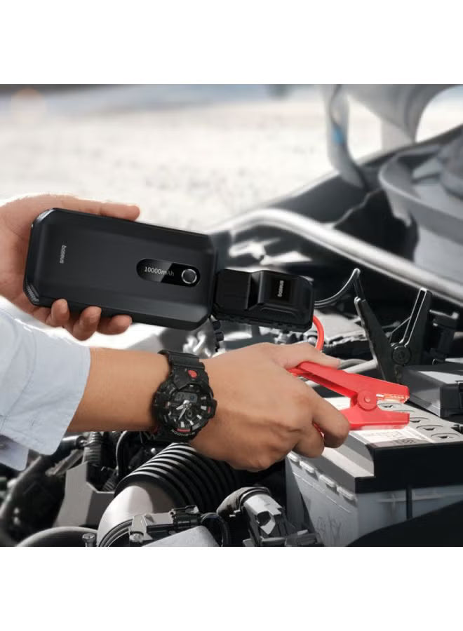 Baseus Super Energy Air Car Jump Starter – 1000A Peak Current Portable Car Jump Starter with Power Bank & Emergency Flashlight-Flash Zone Electronics فلاش زون للالكترونيات