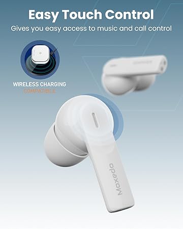 Moxedo Duo Beats 2-in-1 Bluetooth Earbuds – Dual Wireless Earphones with Built-In Microphone-Flash Zone Electronics فلاش زون للالكترونيات
