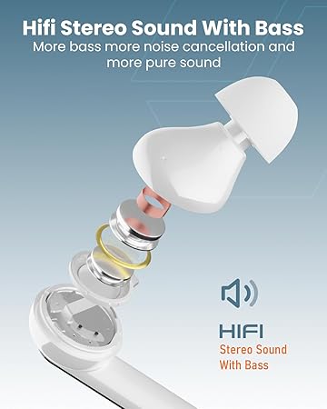 Moxedo Duo Beats 2-in-1 Bluetooth Earbuds – Dual Wireless Earphones with Built-In Microphone-Flash Zone Electronics فلاش زون للالكترونيات