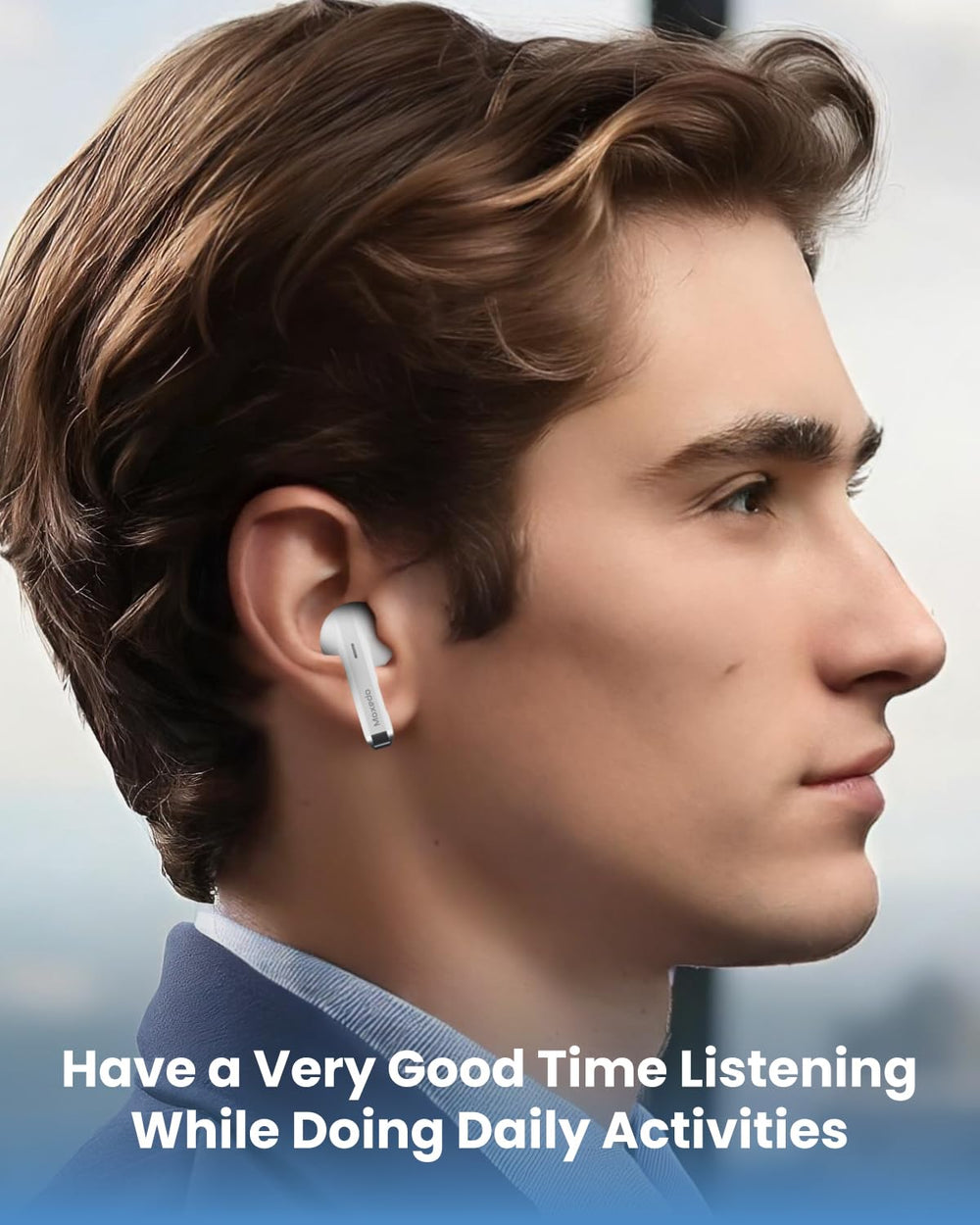 Moxedo Duo Beats 2-in-1 Bluetooth Earbuds – Dual Wireless Earphones with Built-In Microphone-Flash Zone Electronics فلاش زون للالكترونيات