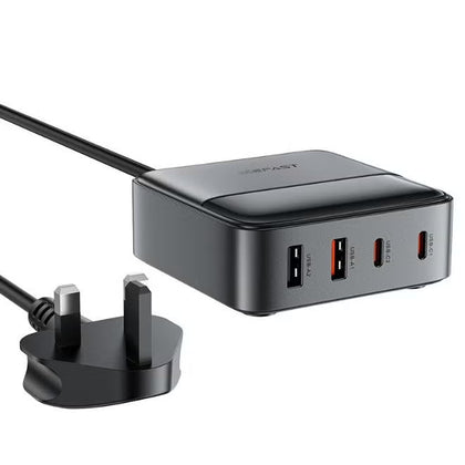 ACEFAST Z6 PD65W GaN Desktop Power Station (UK) – 2×USB-C + 2×USB-A-Flash Zone Electronics فلاش زون للالكترونيات