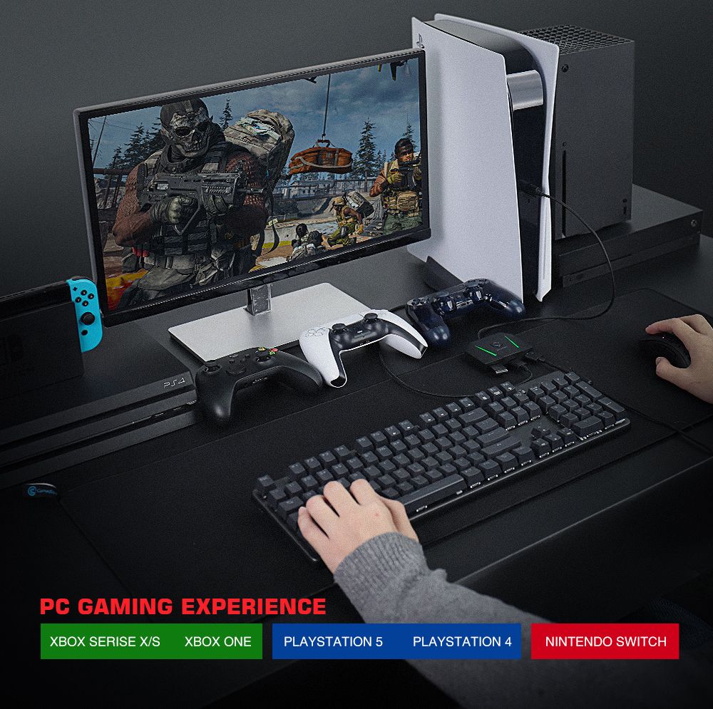 Gamesir VX2 Aimbox Multi-Platform Console Adapter – Black (Xbox, PlayStation, Switch Compatible)-Flash Zone Electronics فلاش زون للالكترونيات