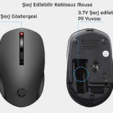 HP Wireless Mouse (S1000)-Flash Zone Electronics فلاش زون للالكترونيات