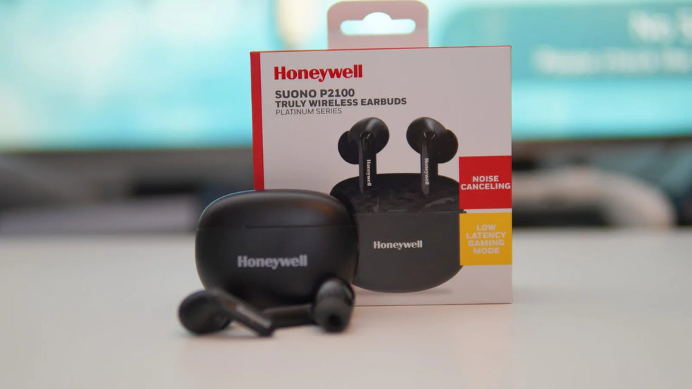 Honeywell Suono P2100 Truly Wireless Earbuds – Platinum Series-Flash Zone Electronics فلاش زون للالكترونيات